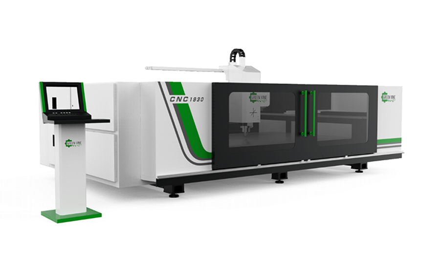 GREEN AIR**.3 Horizontal CNC Glass 3 Axis Working Center