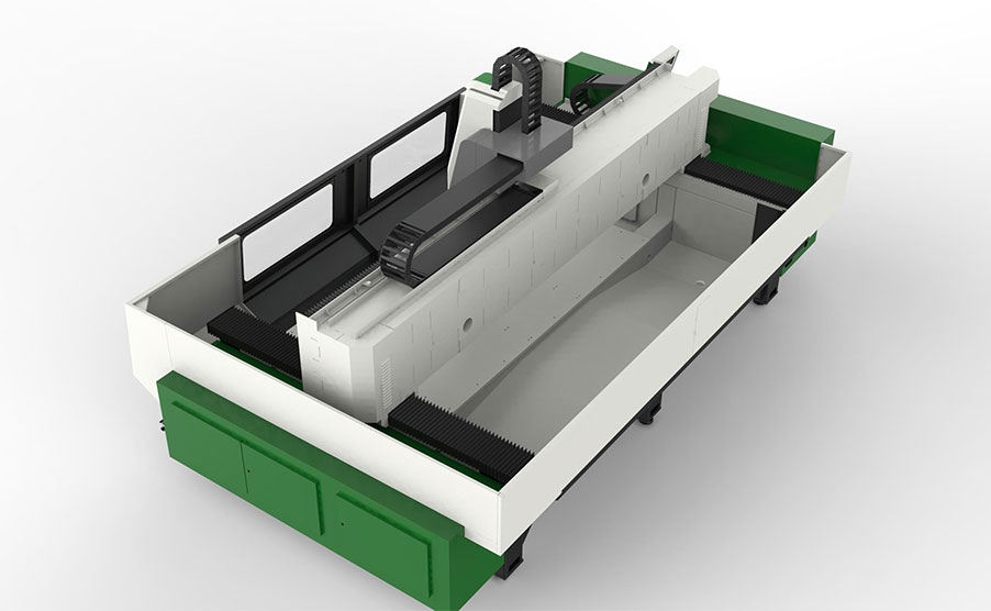 CNC Horizontal 5 Axis Working Center